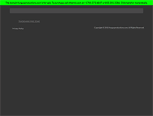 Tablet Screenshot of fungusproductions.com